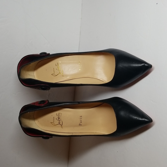 Christian Louboutin Nappa Huguette 120 Bronze Stiletto High Heels Quilted Pointy - Picture 4 of 15